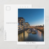 Köln Deutschland Postkarte (Vorne/Hinten)