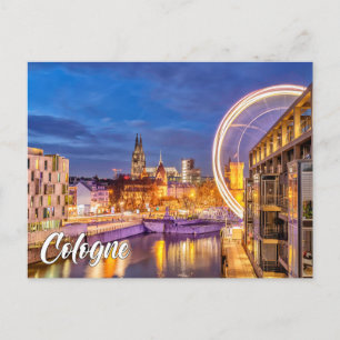 Köln, Deutschland Postkarte