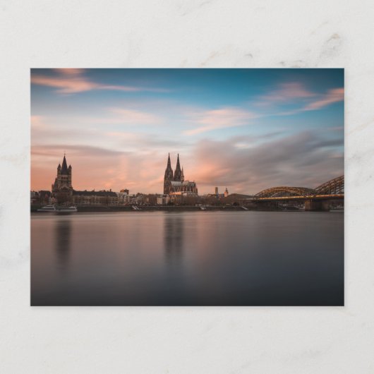 Köln Deutschland Postkarte (Vorderseite)