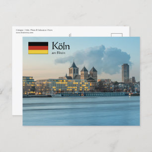 Köln Deutschland Postkarte