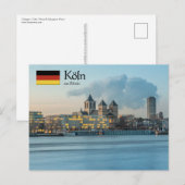 Köln Deutschland Postkarte (Vorne/Hinten)