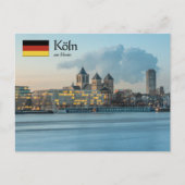 Köln Deutschland Postkarte (Vorderseite)