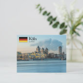 Köln Deutschland Postkarte (Stehend Vorderseite)