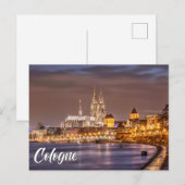 Köln, Deutschland Postkarte (Vorne/Hinten)