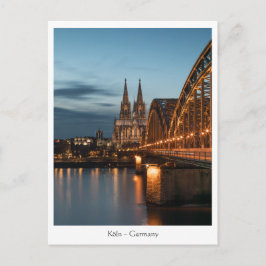 Köln Deutschland Postkarte