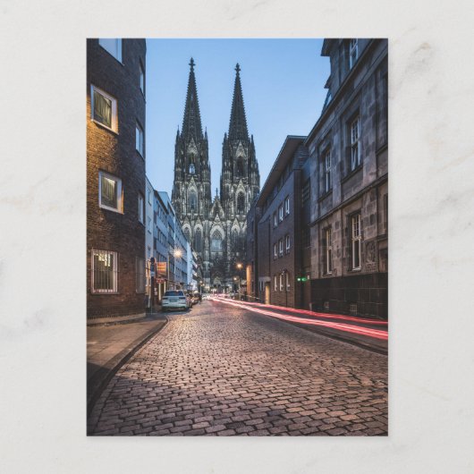Köln Deutschland Postkarte (Vorderseite)