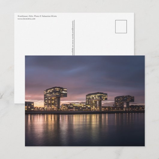 Köln Deutschland Postkarte (Vorne/Hinten)