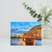 Köln, Deutschland Postkarte (Stehend Vorderseite)
