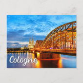 Köln, Deutschland Postkarte (Vorderseite)
