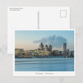 Köln Deutschland Postkarte (Vorne/Hinten)