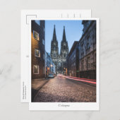 Köln Deutschland Postkarte (Vorne/Hinten)