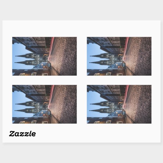 Köln Deutschland Rechteckiger Aufkleber (Blatt)