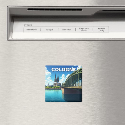 Köln Deutschland Reise Magnet (In Situ (Geschirrspüler))