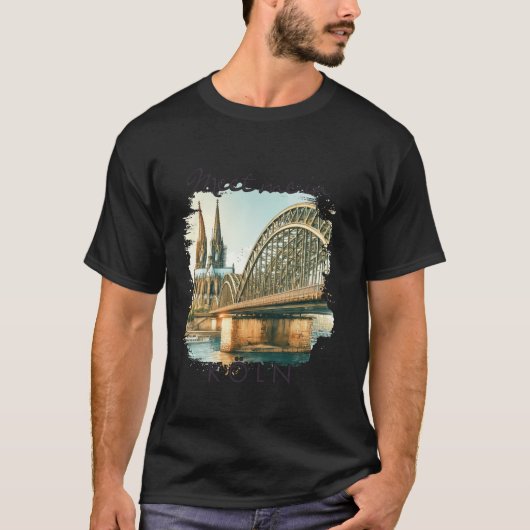 Koln Deutschland Reisende Reisen Treffen Sie mich  T-Shirt (Vorderseite)