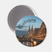 Köln Deutschland Souvenir Magnet (Vorderseite/Rückseite)