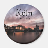 Köln Deutschland Souvenir Magnet (Vorne)
