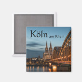 Köln Deutschland Souvenir Magnet (Vorderseite/Rückseite)