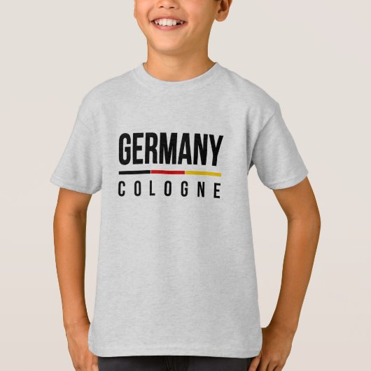 Köln Deutschland T-Shirt (Vorderseite)