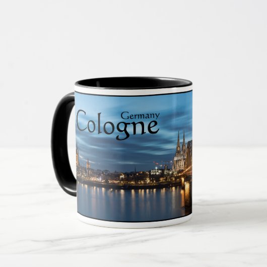 Köln Deutschland Tasse (Vorderseite Links)