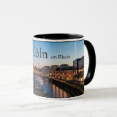 Köln Deutschland Tasse (VorderseiteRechts)