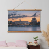 Köln Deutschland Wandteppich Mit Holzrahmen (Schlafzimmer)