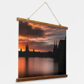 Köln Deutschland Wandteppich Mit Holzrahmen (Gewinkelt)