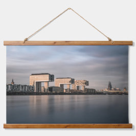 Köln Deutschland Wandteppich Mit Holzrahmen