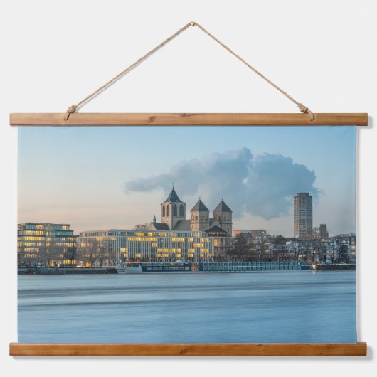 Köln Deutschland Wandteppich Mit Holzrahmen (Vorne)