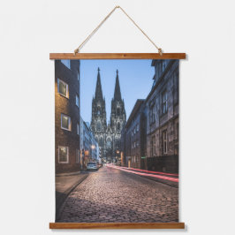 Köln Deutschland Wandteppich Mit Holzrahmen
