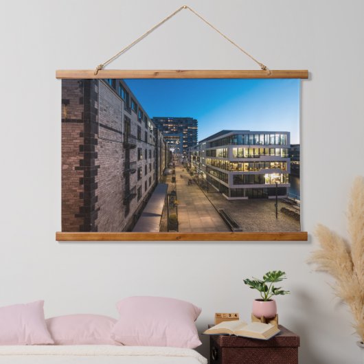 Köln Deutschland Wandteppich Mit Holzrahmen (Schlafzimmer)