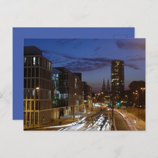 Köln-Deutz Postkarte (Vorne/Hinten)