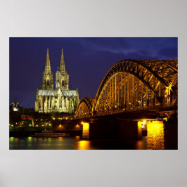 Köln - Dom am Dämmerposter Poster