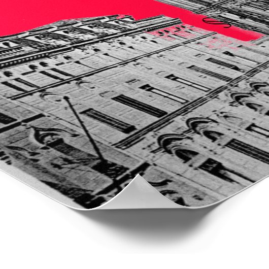 Köln Dome Köln Köln Köln Kölsches Grundgesetz Poster (Ecke)