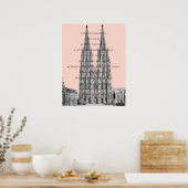 Köln Dome Köln Köln Köln Kölsches Grundgesetz Poster (Küche)