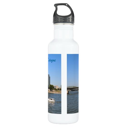 Köln Edelstahlflasche (Rückseite)