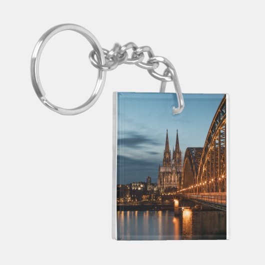 Köln Germany Poster Schlüsselanhänger (Vorderseite links)