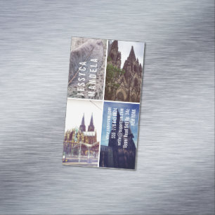 Köln inspiriert  magnetische visitenkarte
