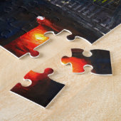 Köln-Kathedrale mit Hohenzollernbridge Puzzle (Seite)