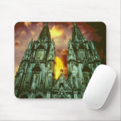 Köln-Kathedrale mit Sonne Mousepad (Mit Mouse)