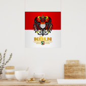 Koln (Köln) 2 Poster (Küche)