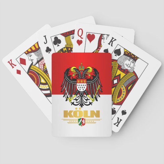 Koln (Köln) 2 Spielkarten (Rückseite)