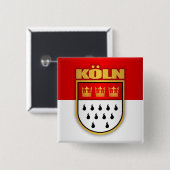Koln (Köln) Button (Vorne & Hinten)