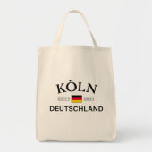 Koln (Köln) Deutschland koordiniert Deutsch Tragetasche (Vorne)