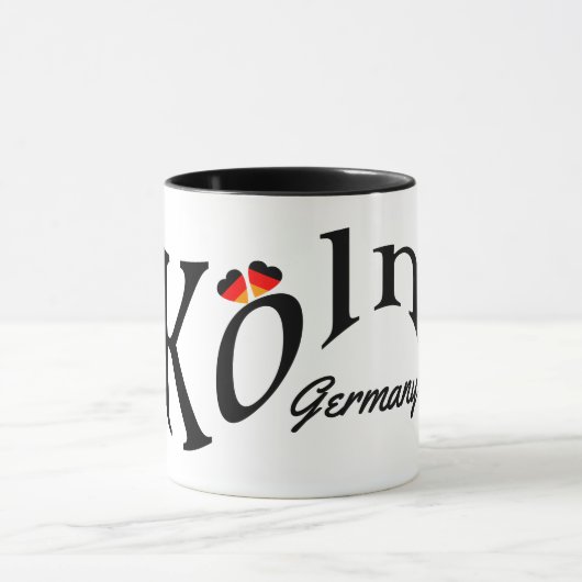 Köln - Köln - Deutschland Tasse (Zentrum)