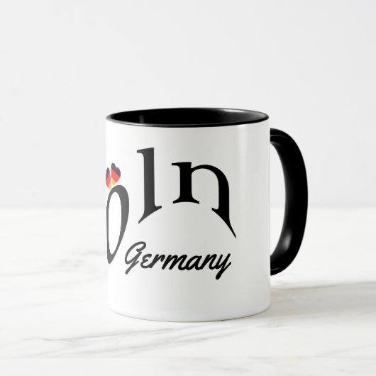 Köln - Köln - Deutschland Tasse (VorderseiteRechts)