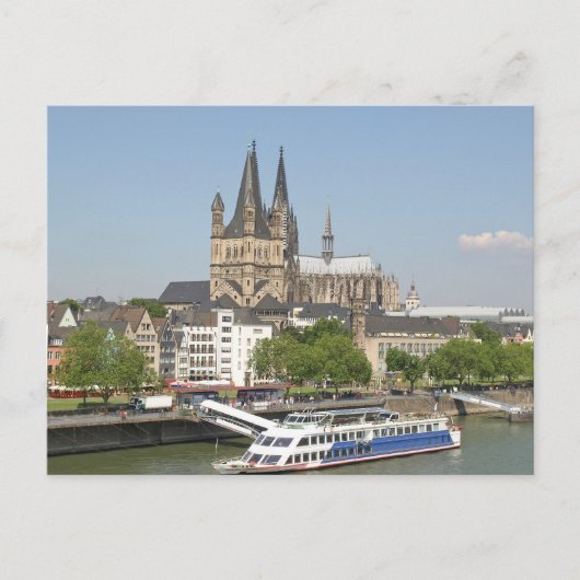 Köln (Köln) in Deutschland Postkarte (Vorderseite)