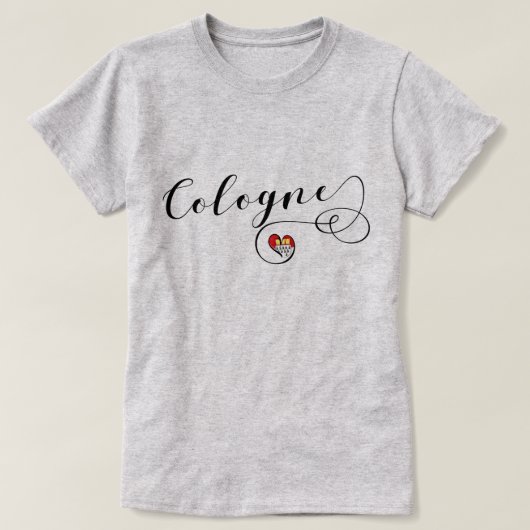 Köln, Köln, Nordrhein-Westfalen T-Shirt (Design vorne)