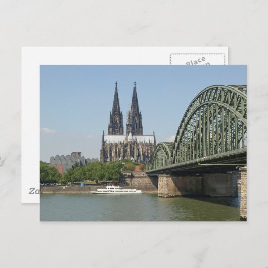 Köln (Köln) Postkarte (Vorne/Hinten)