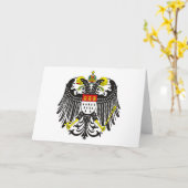 Köln (Koln) Wappen-Grußkarte Karte (Gelbe Blume)