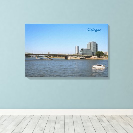 Köln Leinwanddruck (Insitu (Holzboden))